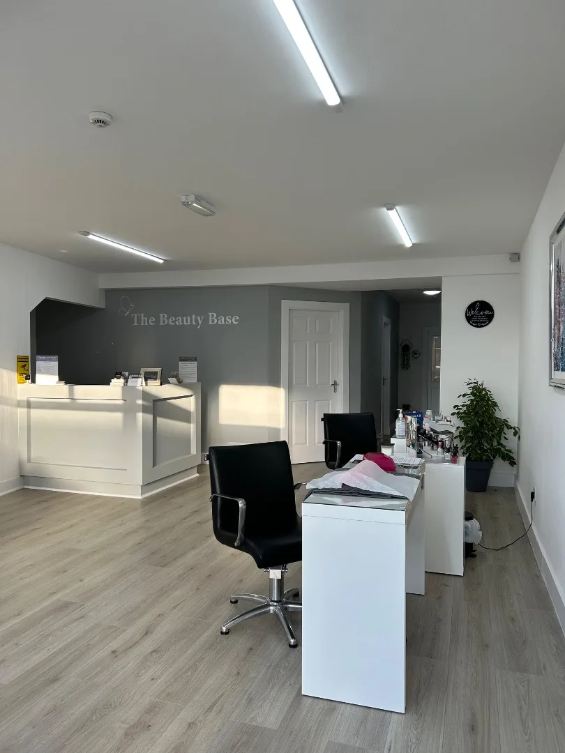Inside The Beauty Base salon on The Square, Listowel